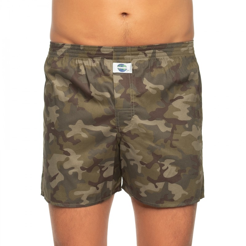 D.E.A.L International Boxershorts Khaki Camouflage günstig online kaufen