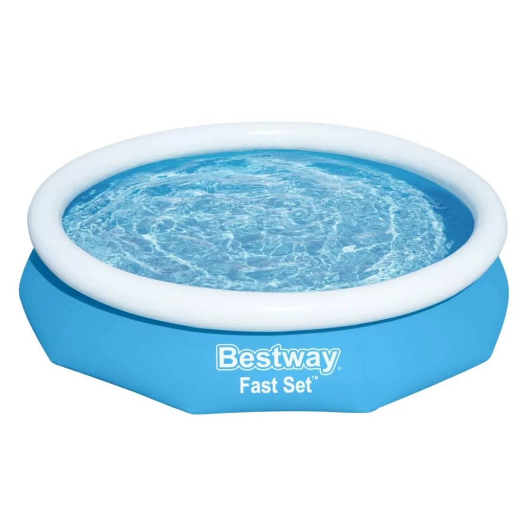 Bestway Schwimmbecken Fast Set Rund 305x66 Cm Blau günstig online kaufen