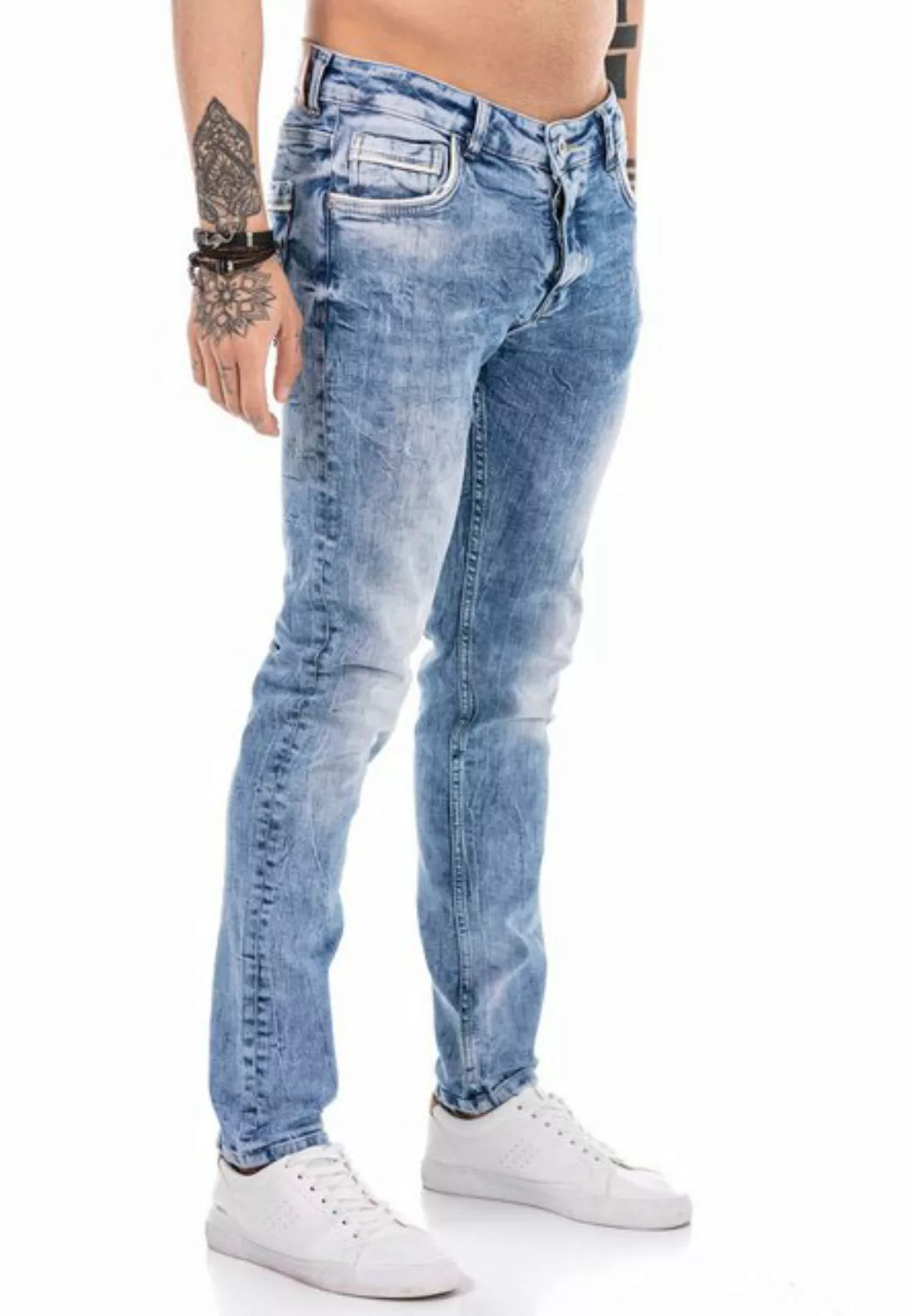 RedBridge Slim-fit-Jeans im Vintage-Look für einen lässigen Stil günstig online kaufen