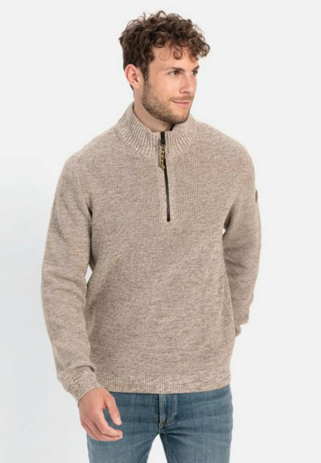 camel active Rollkragenpullover in Strick-Qualität günstig online kaufen