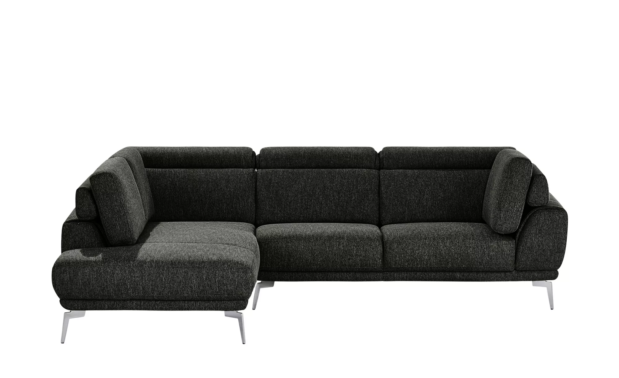 Ecksofa  Sona ¦ schwarz ¦ Maße (cm): B: 273 H: 83 T: 207 Polstermöbel > Sof günstig online kaufen