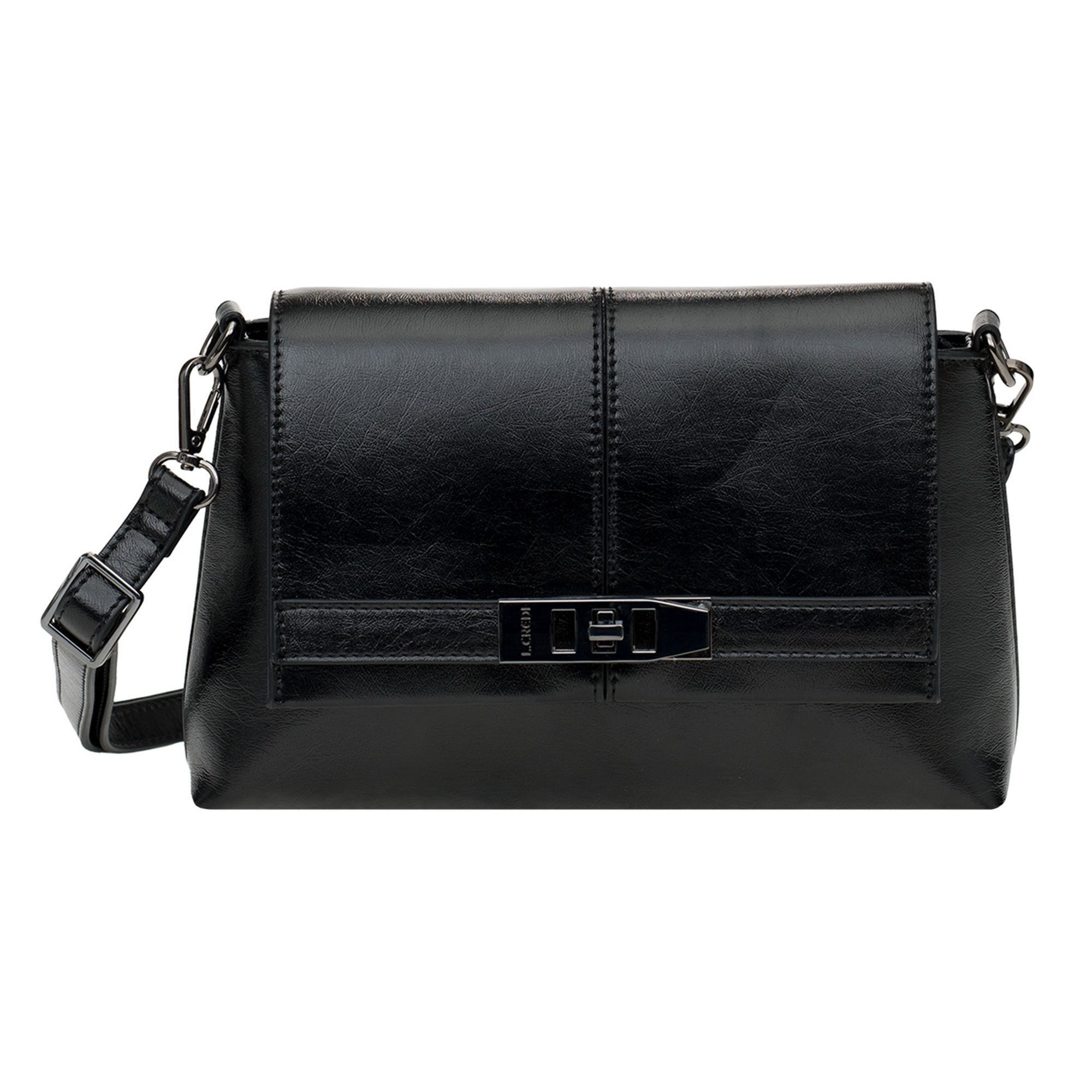 L. CREDI Schultertasche Pamela, Kunstleder günstig online kaufen