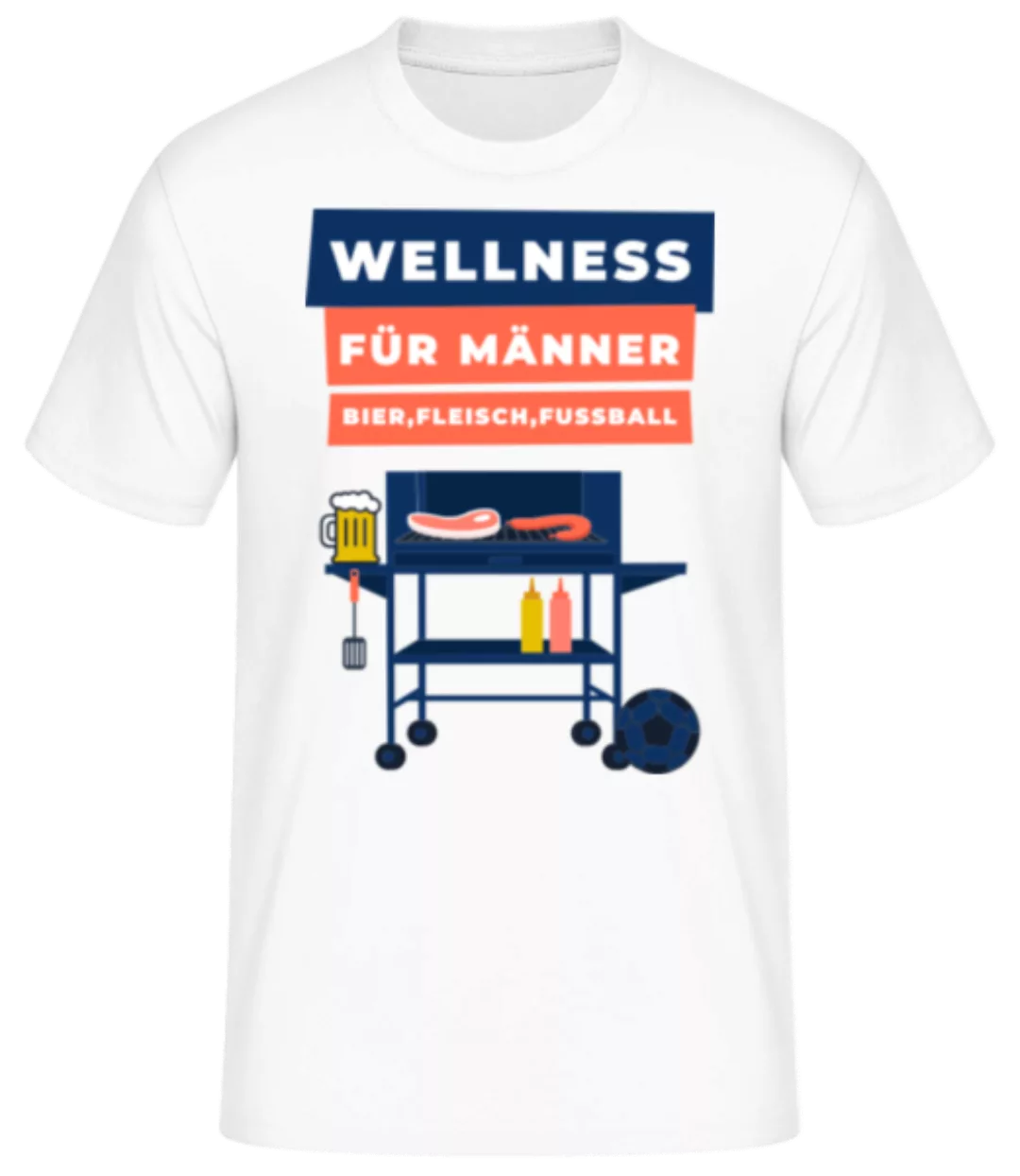 Wellness Für Männer · Männer Basic T-Shirt günstig online kaufen