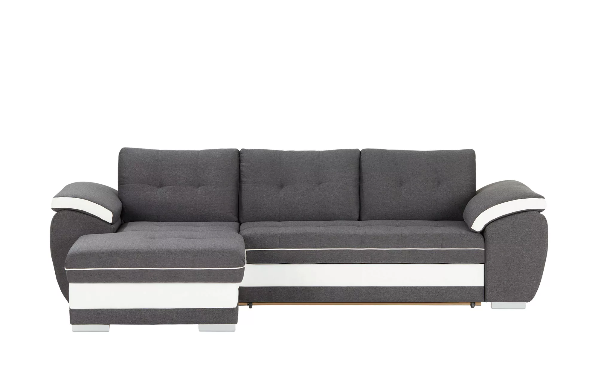 Ecksofa  Marc ¦ grau ¦ Maße (cm): B: 167 H: 85 T: 275 Polstermöbel > Sofas günstig online kaufen