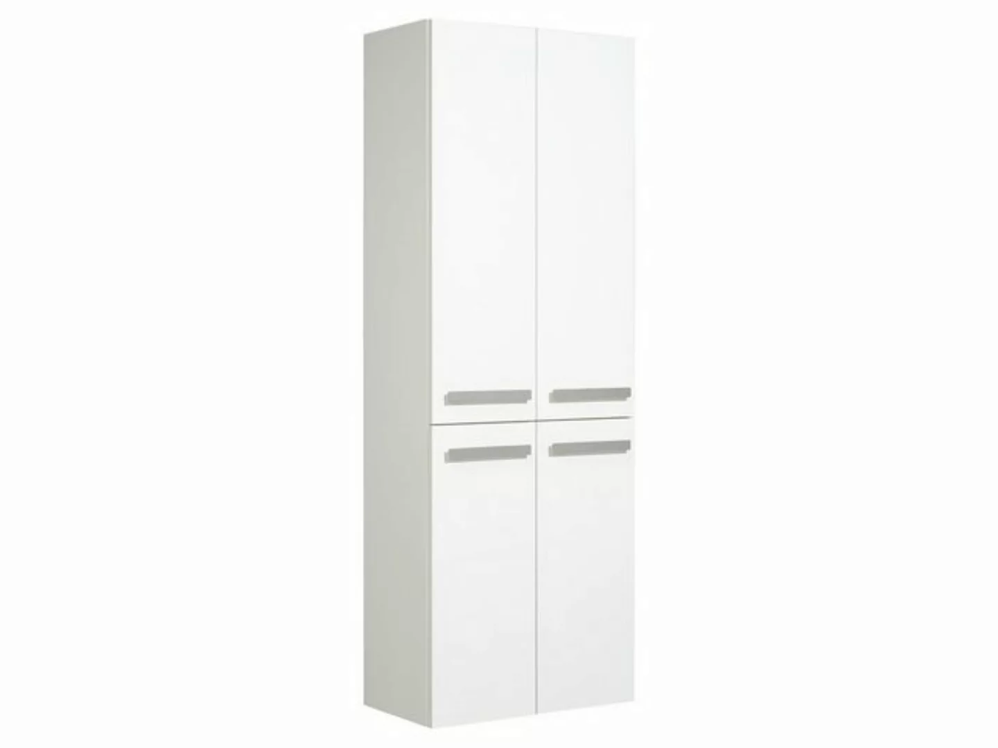 Pelipal Bad-Hochschrank Serie 4005 Quarzgrau Hochglanz 60 cm günstig online kaufen