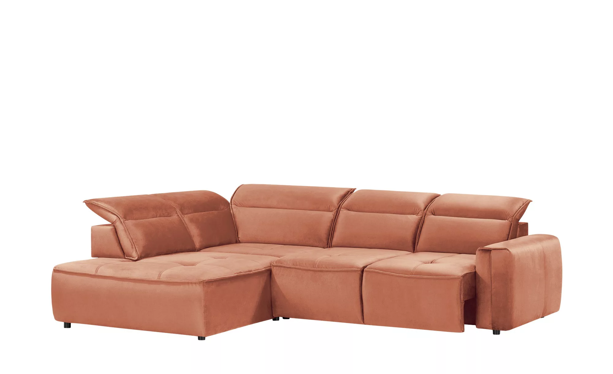 Ecksofa  Colombo ¦ orange ¦ Maße (cm): B: 296 H: 103 T: 227 Polstermöbel > günstig online kaufen