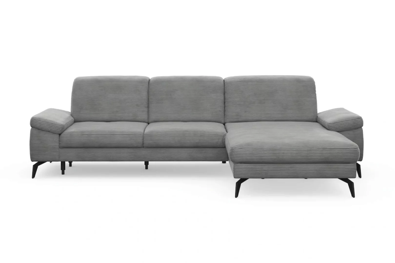 sit&more Ecksofa »Cabana L-Form«, Recamiere, wahlweise mit Sitztiefen-, Arm günstig online kaufen