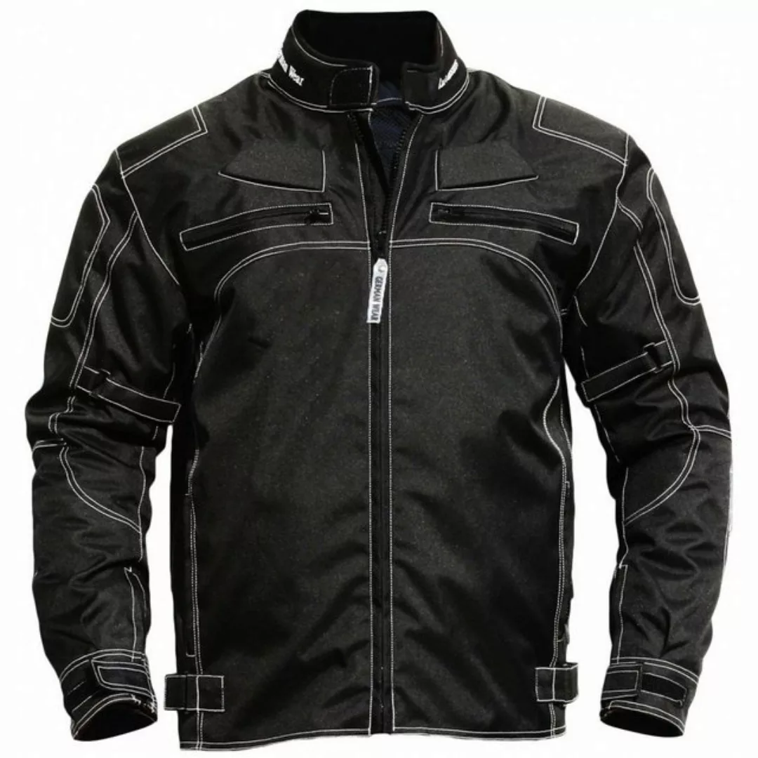 German Wear Motorradjacke GW310J Motorradjacke textilien Kombi Jacke schwar günstig online kaufen