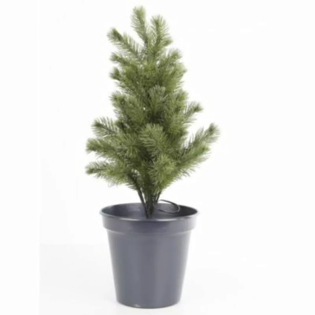 MARELIDA LED Tannenbaum Weihnachtsbaum im Blumentopf H: 55cm grün günstig online kaufen