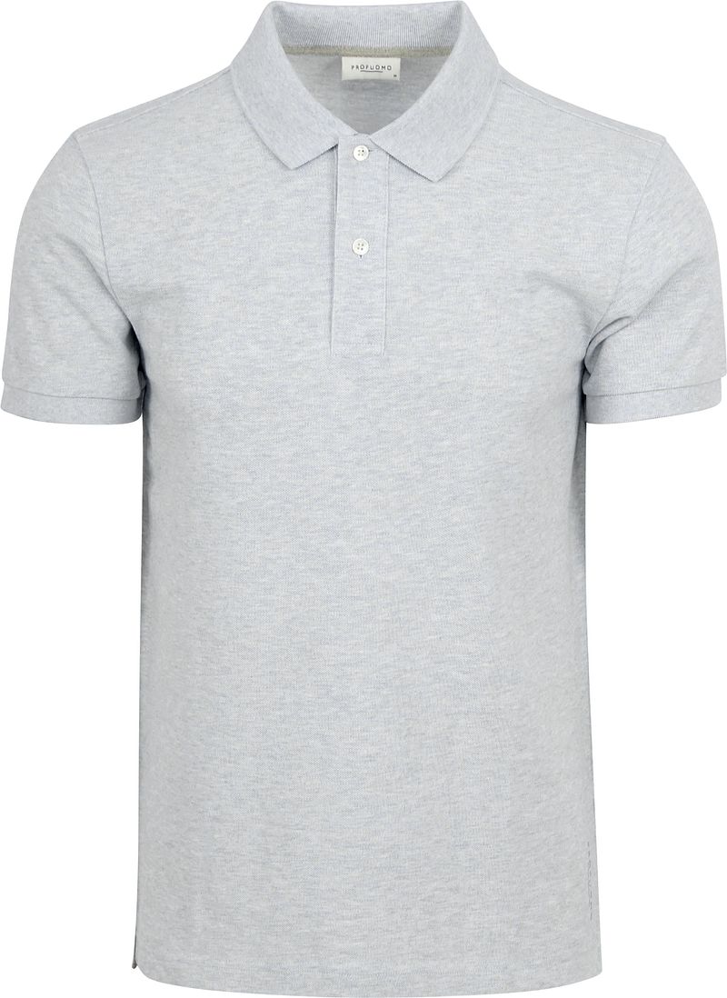 Profuomo Piqué Poloshirt Grau - Größe XXL günstig online kaufen