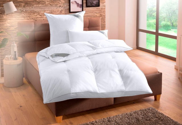 Balette Federbettdecke »Lena«, warm, Füllung 100% Federn, Bezug 100% Baumwo günstig online kaufen