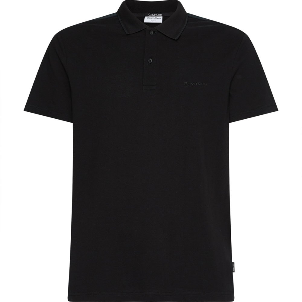 Calvin Klein Tonal Logo Tape Kurzarm-polo M Ck Black günstig online kaufen