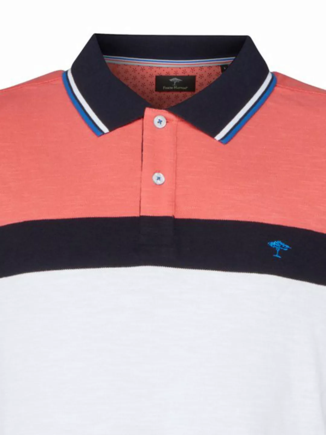 FYNCH-HATTON Kurzarmshirt Polo, Stripe, Sporty günstig online kaufen