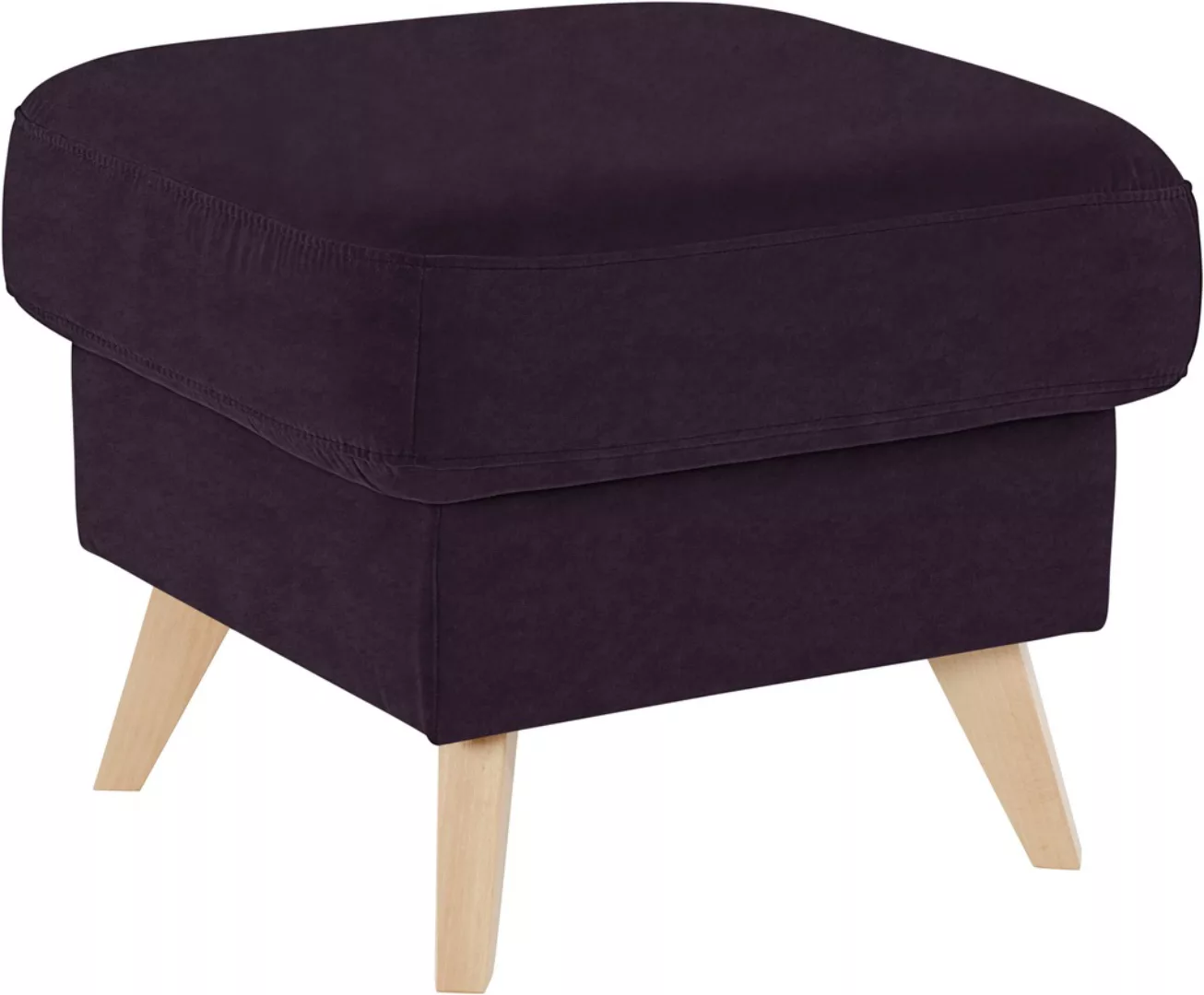 exxpo - sofa fashion Hocker "Nappa mit praktischem Staufach unter der Sitzf günstig online kaufen