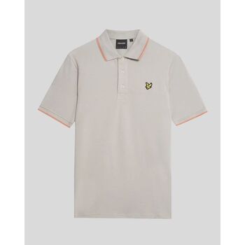 Lyle & Scott  T-Shirts & Poloshirts SP1524VOG TIPPED POLO-X734 PALE GREY günstig online kaufen