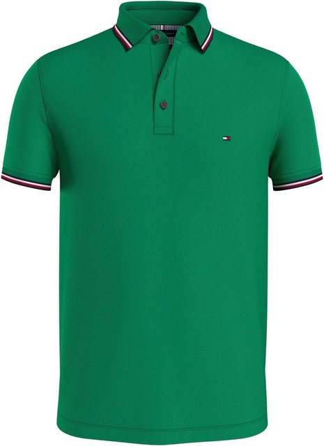 Tommy Hilfiger Poloshirt 1985 RWB TIPPED SLIM POLO mit TH-Farben an Ärmel u günstig online kaufen