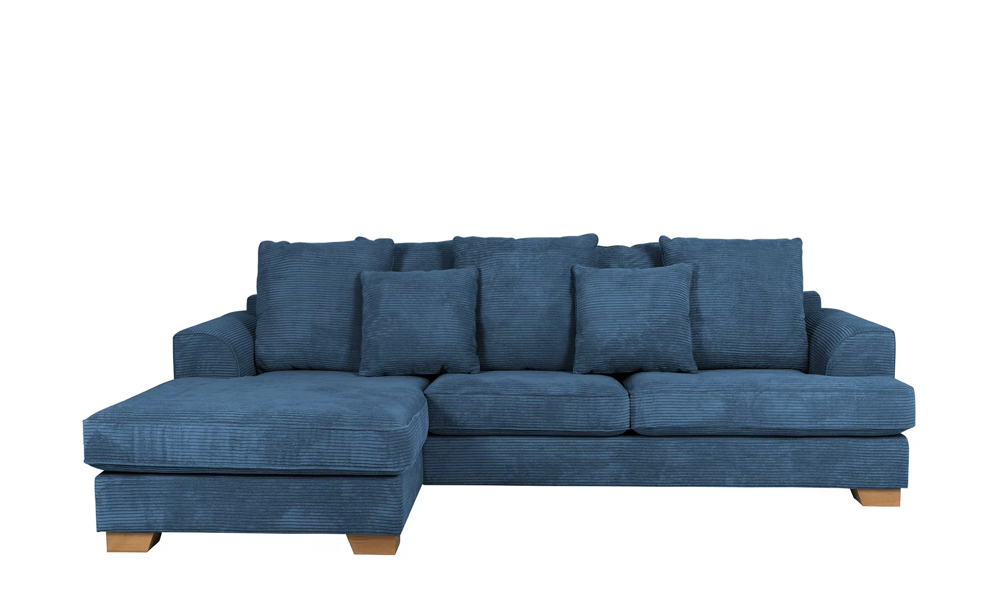 SOHO Ecksofa  Franka ¦ türkis/petrol ¦ Maße (cm): B: 268 H: 87 T: 161.0 Pol günstig online kaufen