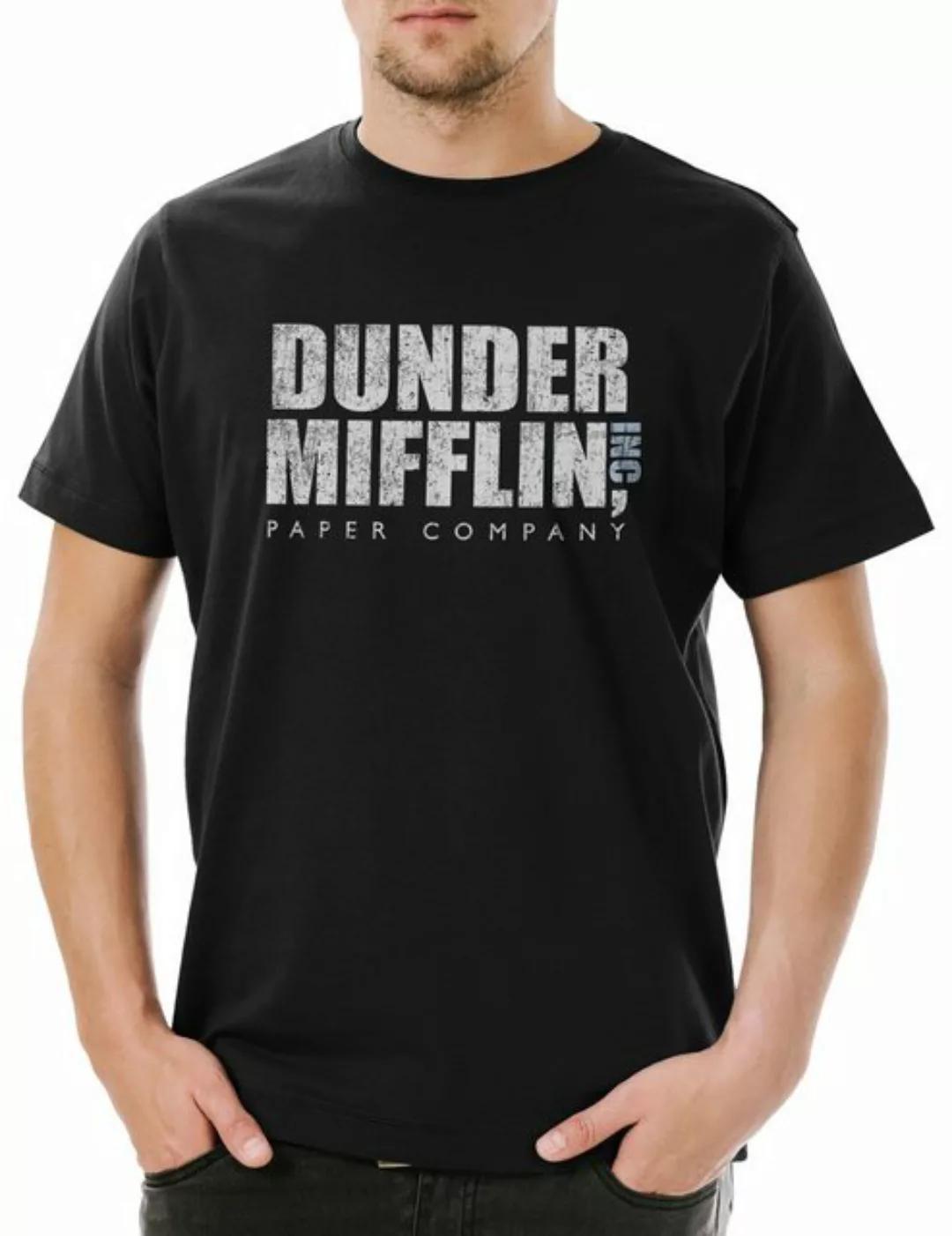 Urban Backwoods Print-Shirt Dunder Mifflin Inc Herren T-Shirt Paper Company günstig online kaufen