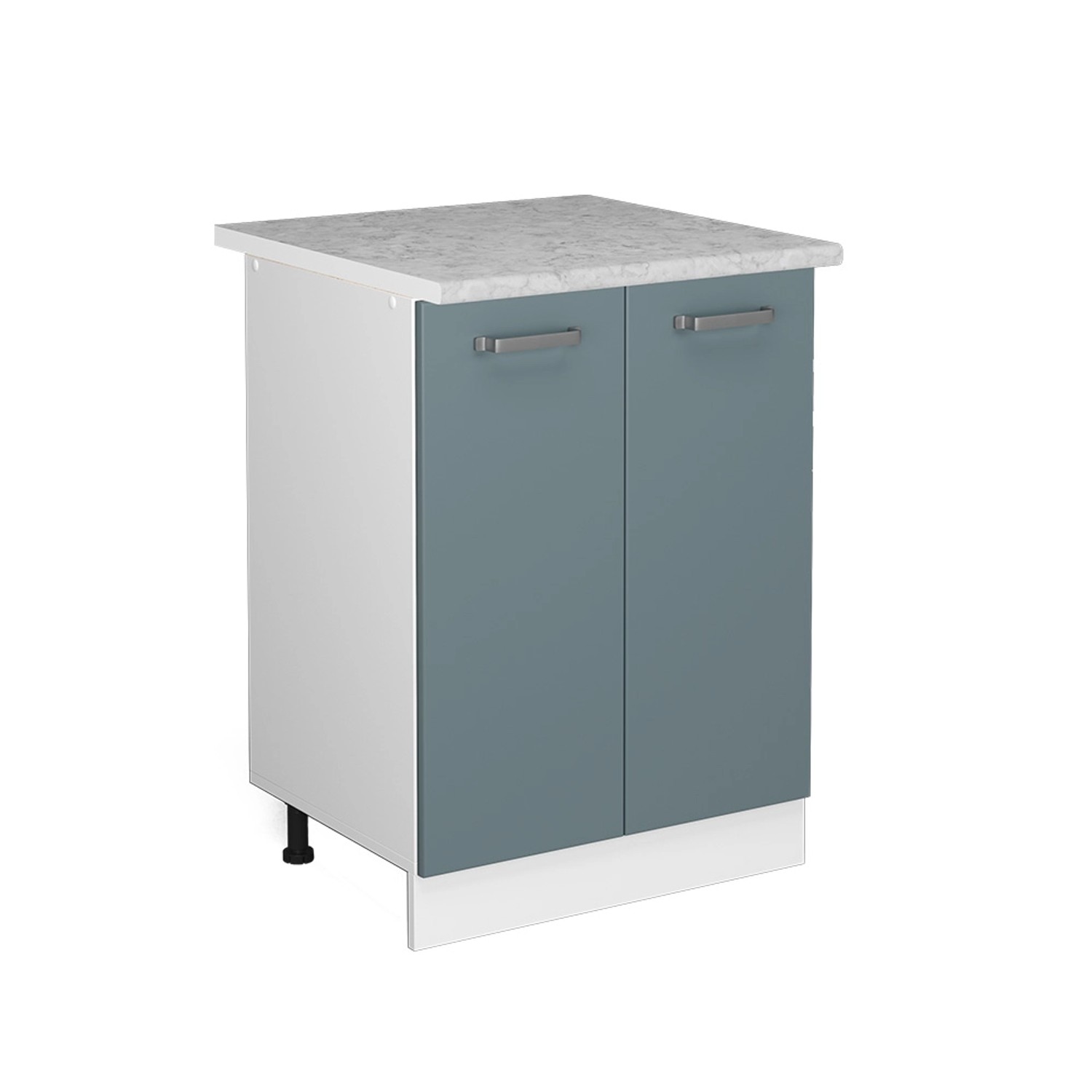 Vicco Unterschrank R-Line, Blau-Grau/Weiß, 60 cm, günstig online kaufen