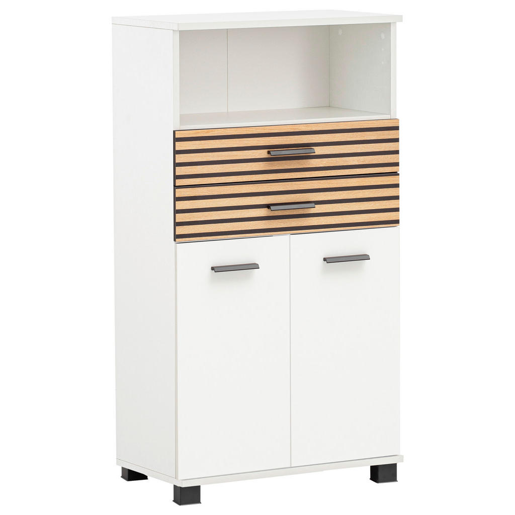 Highboard Katta weiß matt B/H/T: ca. 110,5x59,8x32,6 cm günstig online kaufen