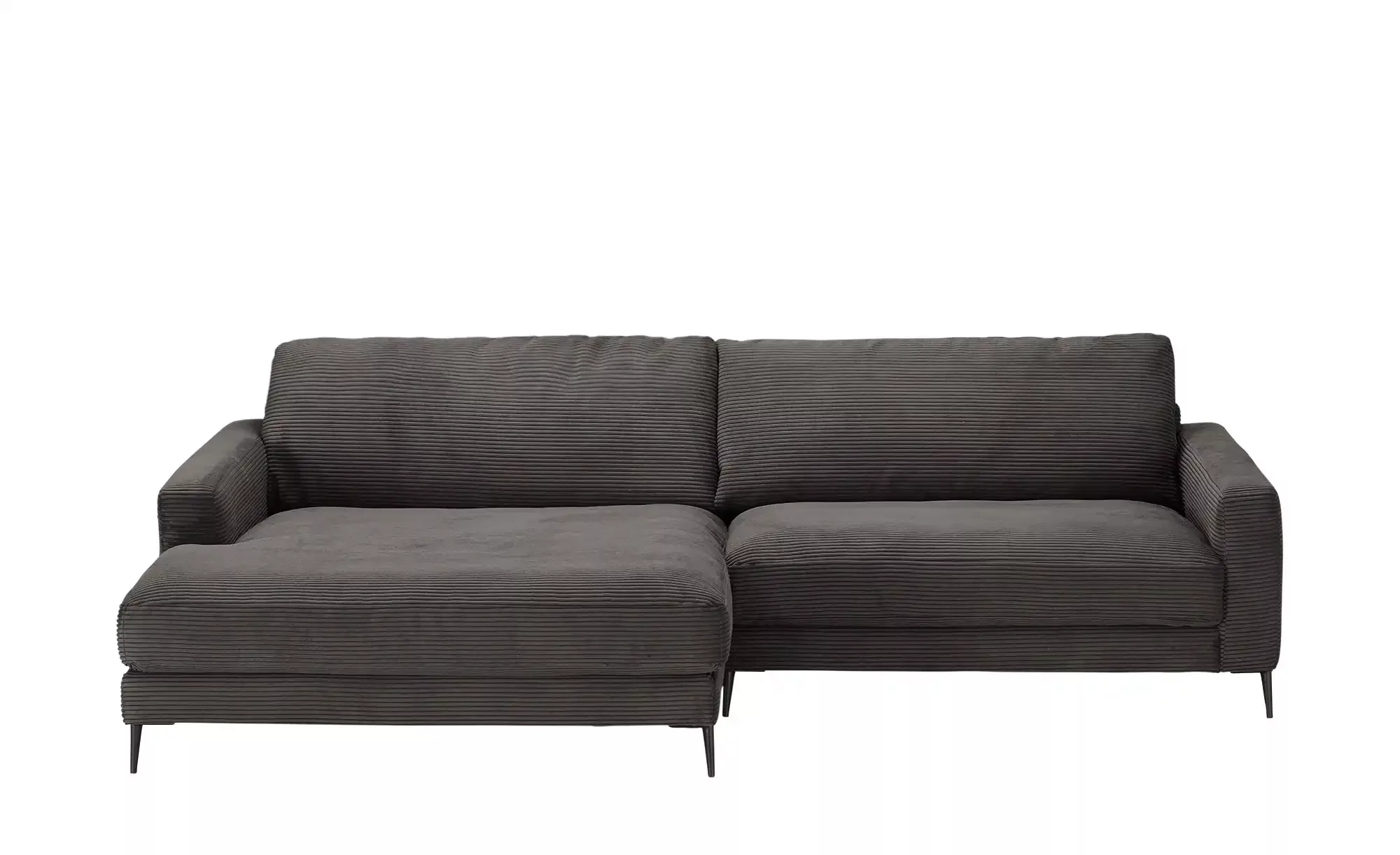 VIVA Cord-Sofa  Dopa ¦ grau ¦ Maße (cm): B: 272 H: 84 T: 190 Polstermöbel > günstig online kaufen