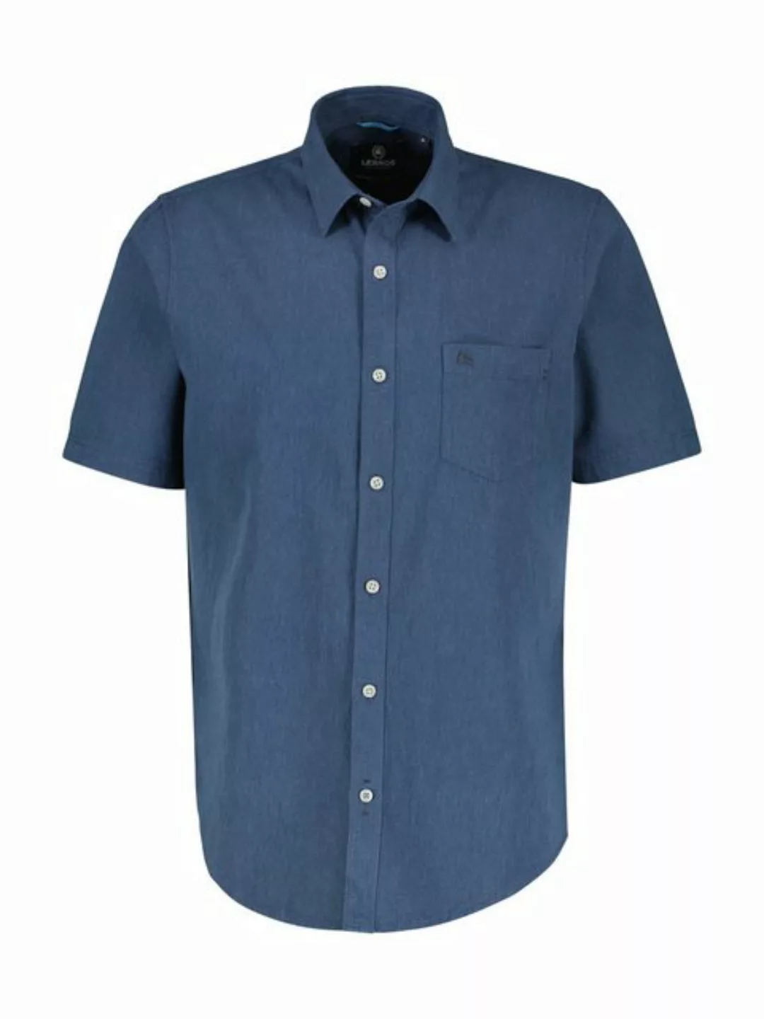 LERROS Leinenhemd "LERROS Lässiges Baumwoll-Leinenhemd, unifarben" günstig online kaufen