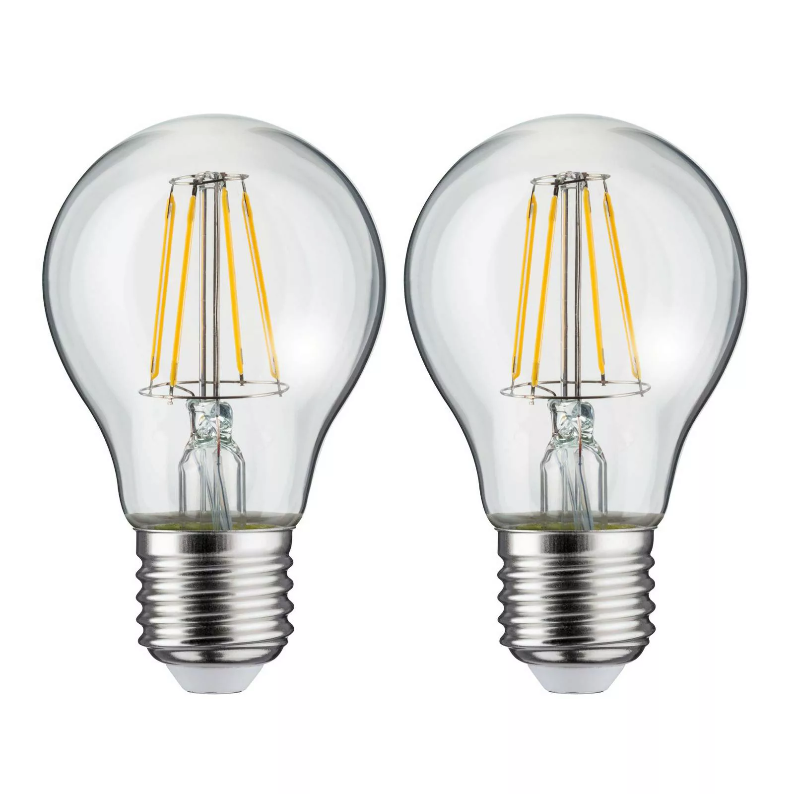 Paulmann "Filament 230V LED Birne E27 2x470lm 2x5W 2700K Klar" günstig online kaufen