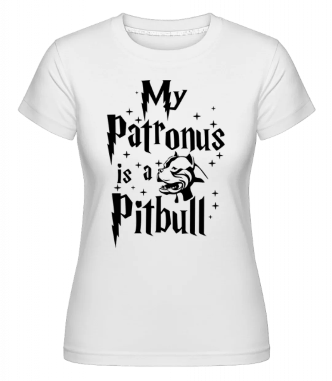 My Patronus Is A Pitbull · Shirtinator Frauen T-Shirt günstig online kaufen