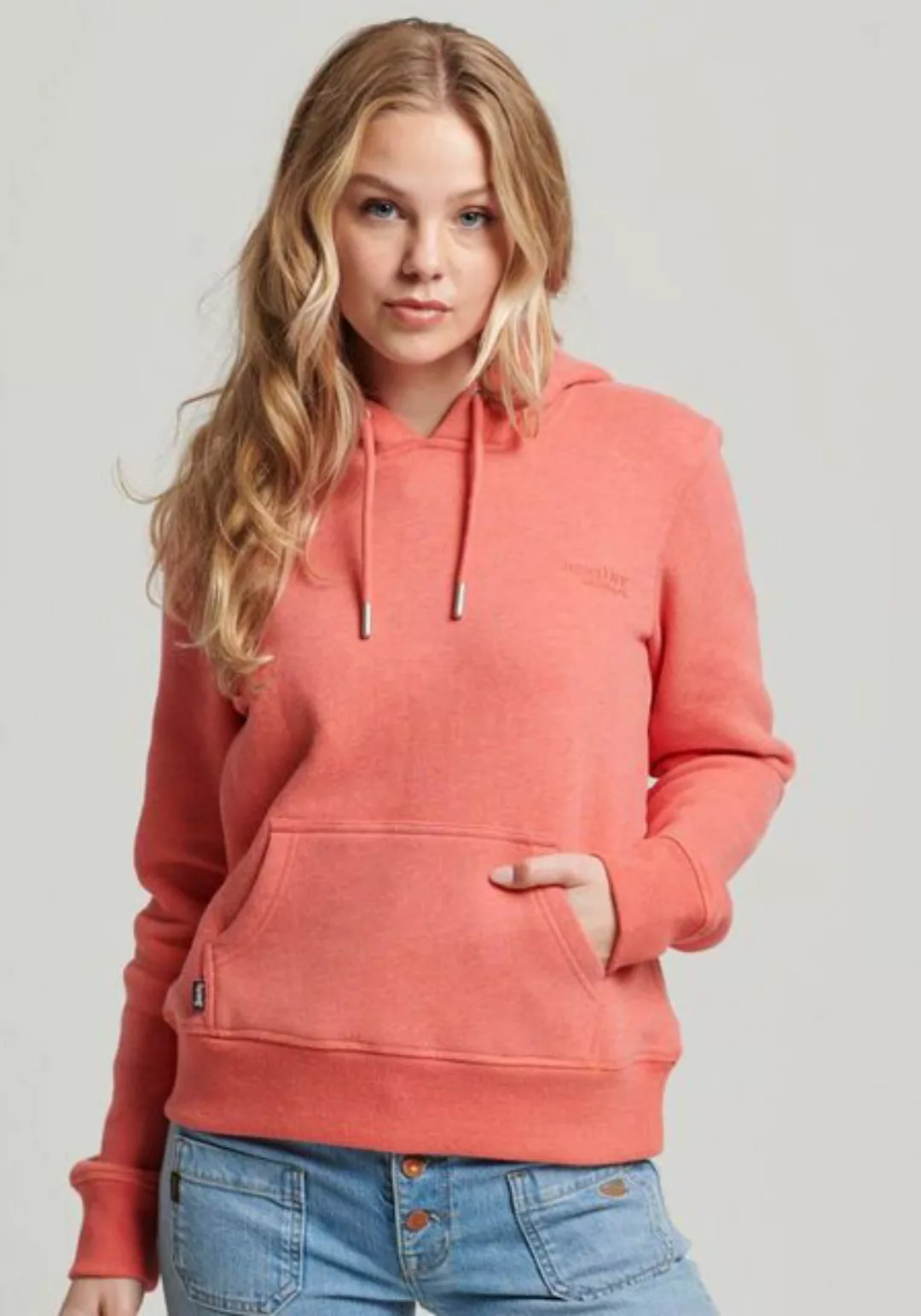 Superdry Kapuzensweatshirt ESSENTIAL LOGO HOODIE günstig online kaufen