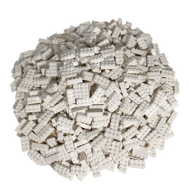 LEGO® Spielbausteine LEGO® 2x4 Steine Hochsteine Weiß - 3001 NEU! Menge 100 günstig online kaufen