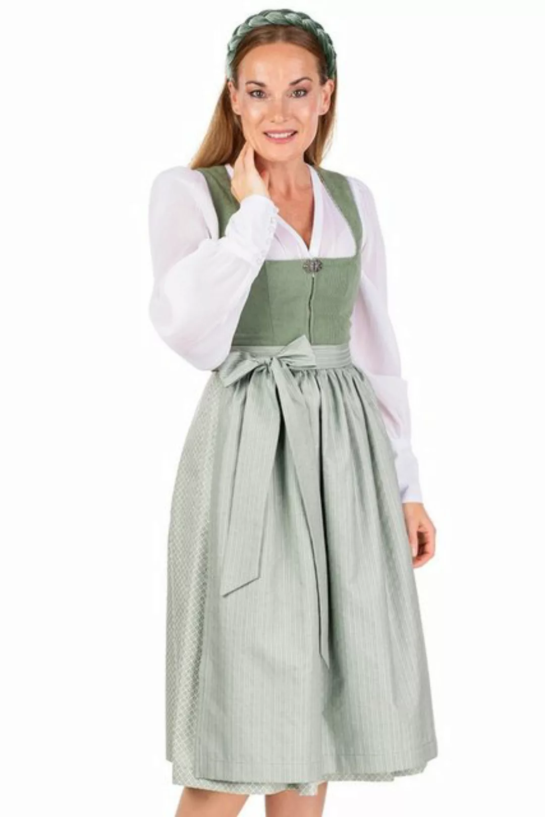 MarJo Dirndl Cord Dirndl 2tlg. - RIEGSEE - pinie günstig online kaufen