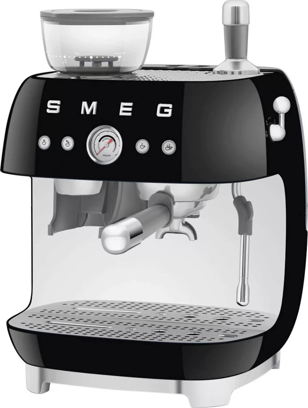 Smeg Espressomaschine »EGF03BLEU«, mit integrierter Kaffeemühle günstig online kaufen