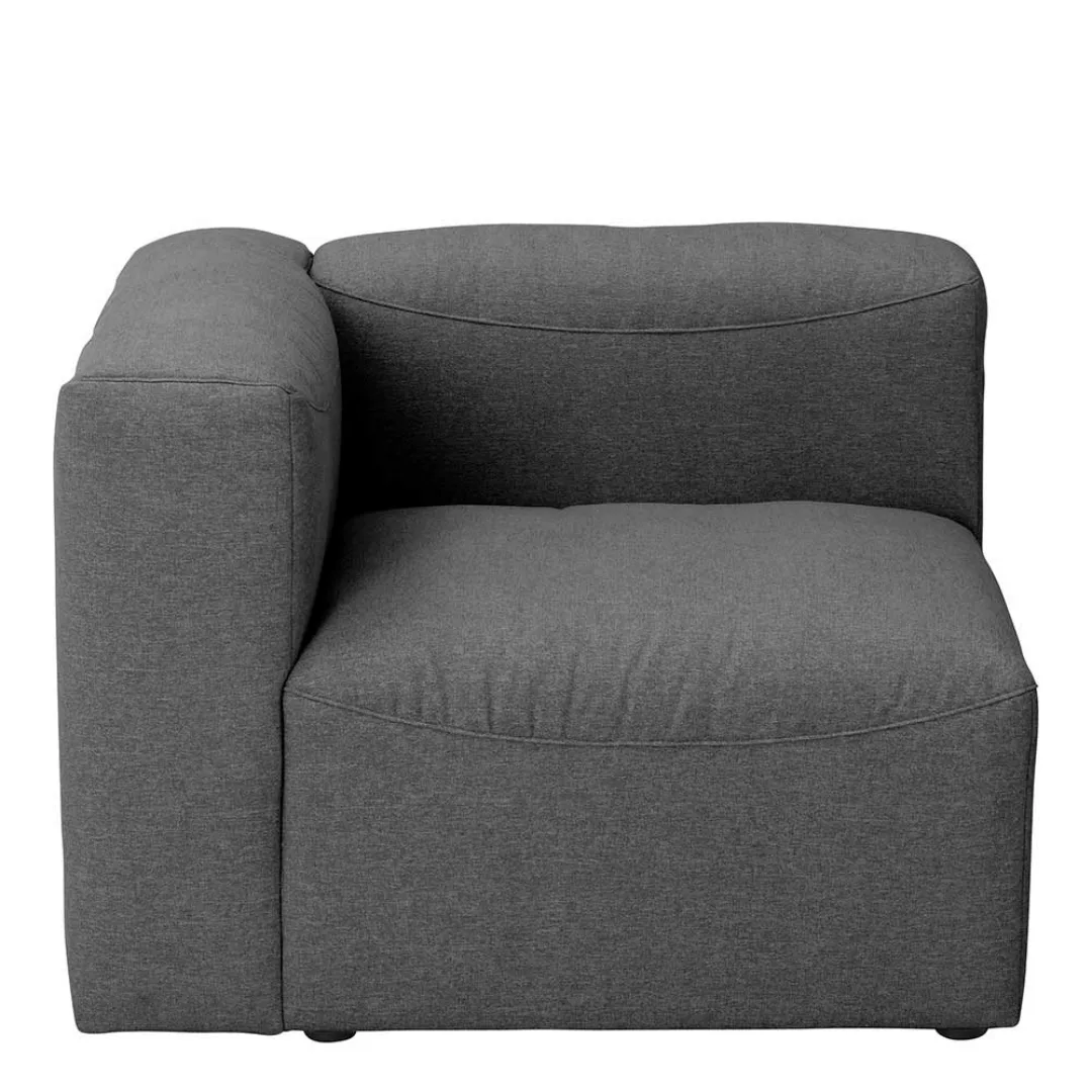 Modernes Modulsofa Element in Anthrazit Made in Germany günstig online kaufen