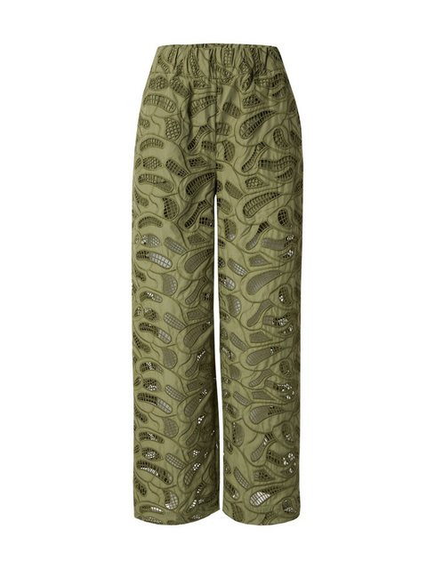 SELECTED FEMME Stoffhose SLFALLIA (1-tlg) Lochmuster günstig online kaufen