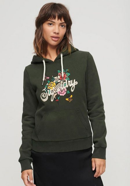 Superdry Kapuzensweatshirt TATTOO SCRIPT GRAPHIC HOODIE günstig online kaufen