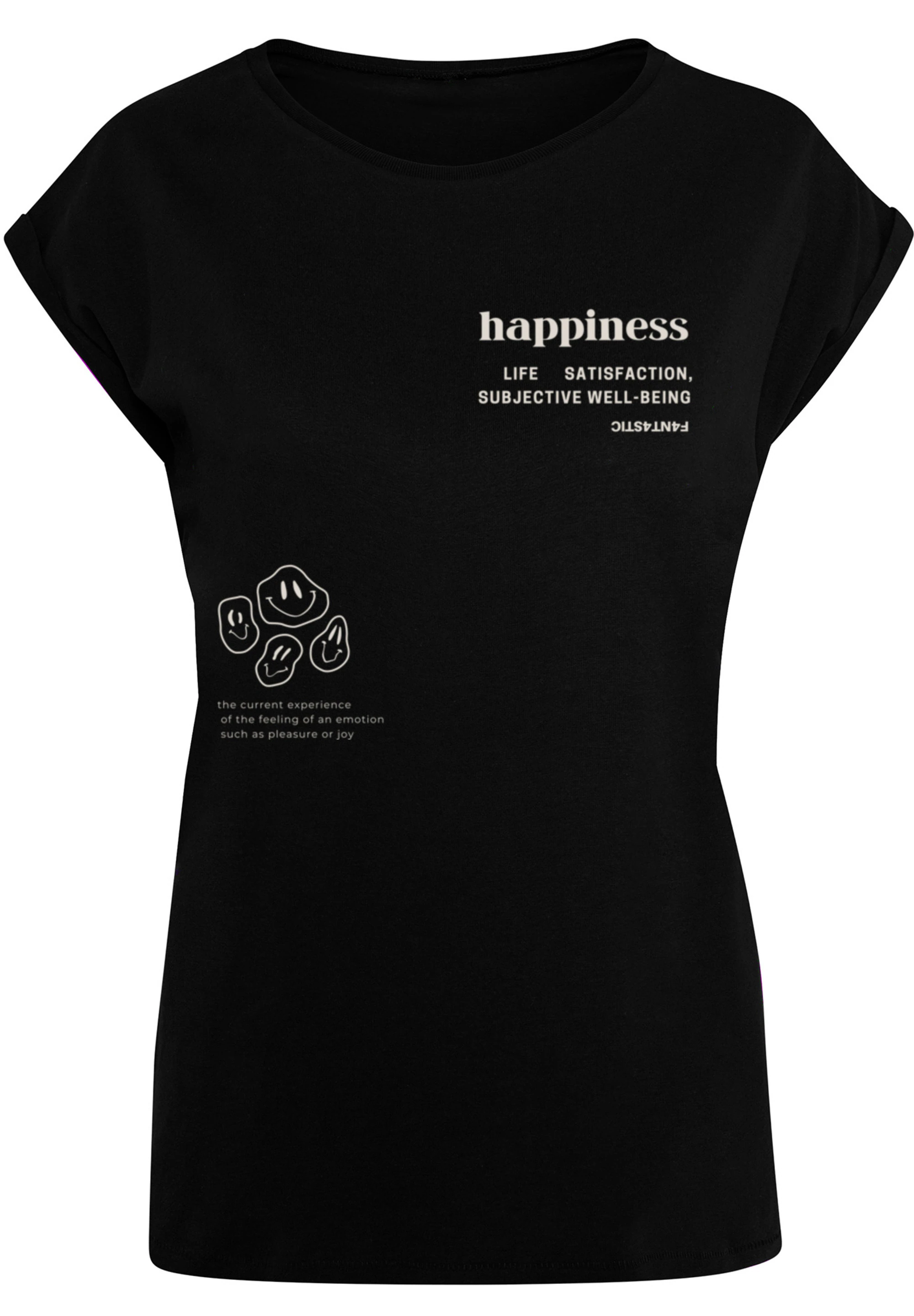 F4NT4STIC T-Shirt "happiness SHORT SLEEVE TEE", Print günstig online kaufen