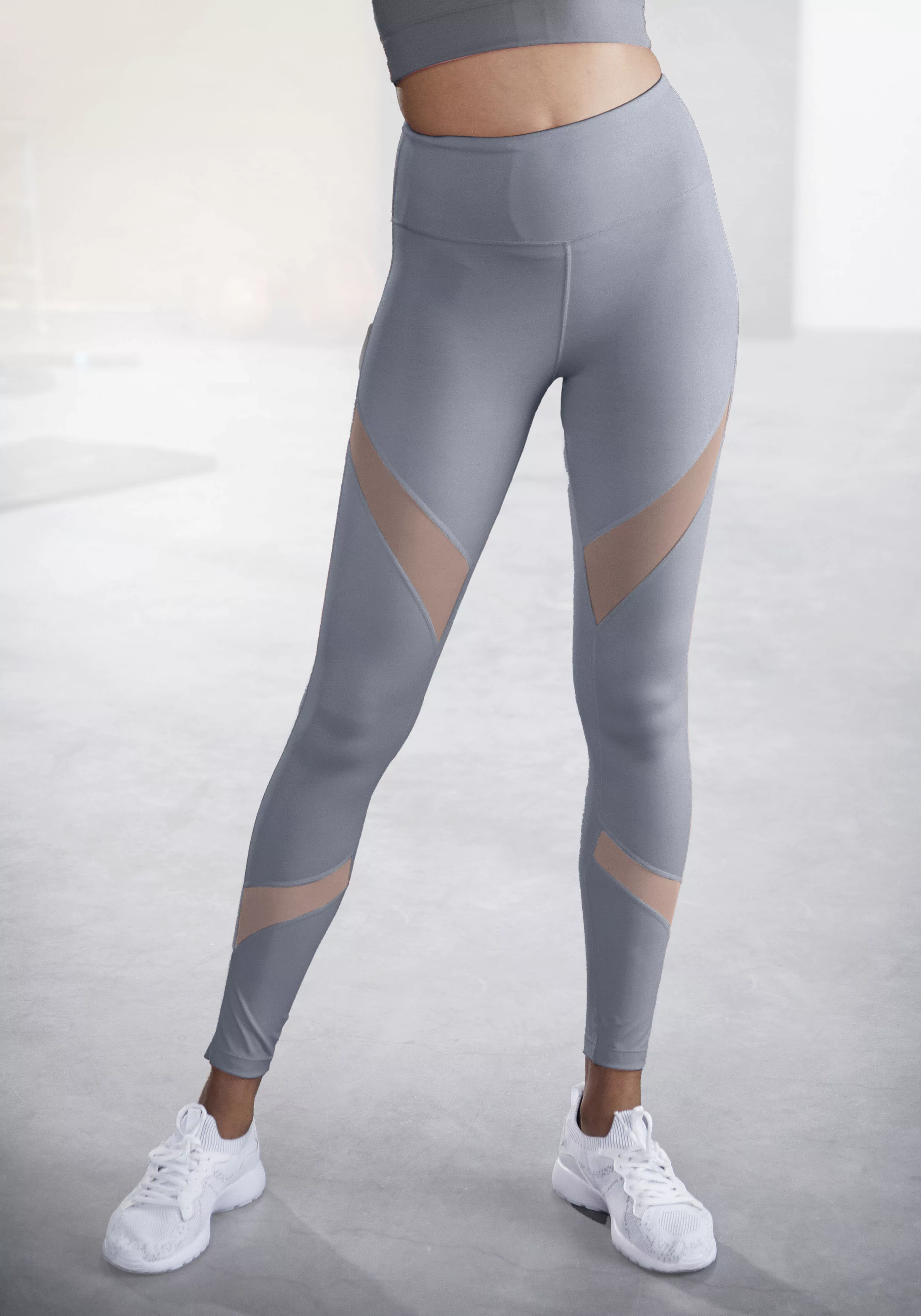 LASCANA ACTIVE Funktionsleggings, mit kleiner Raffung, Loungewear günstig online kaufen