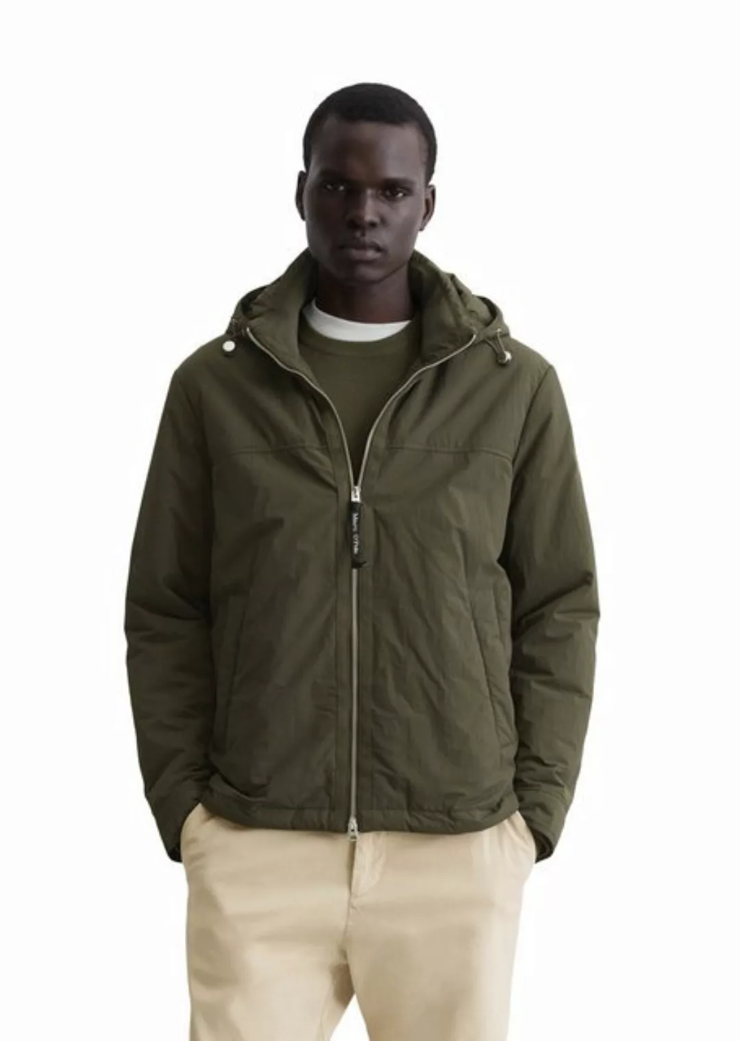 Marc O'Polo Outdoorjacke aus wasserabweisendem, recyceltem Material günstig online kaufen