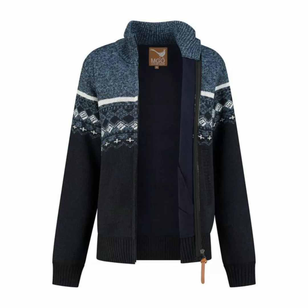 MGO Strickjacke Denise Cardigan Polyester günstig online kaufen