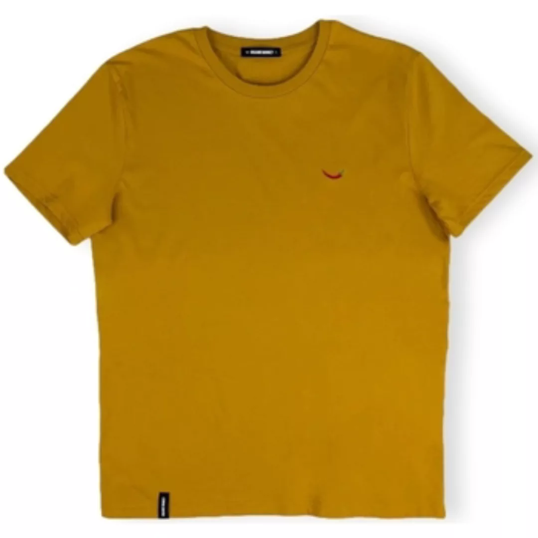 Organic Monkey  T-Shirts & Poloshirts T-Shirt Red Hot - Mustard günstig online kaufen