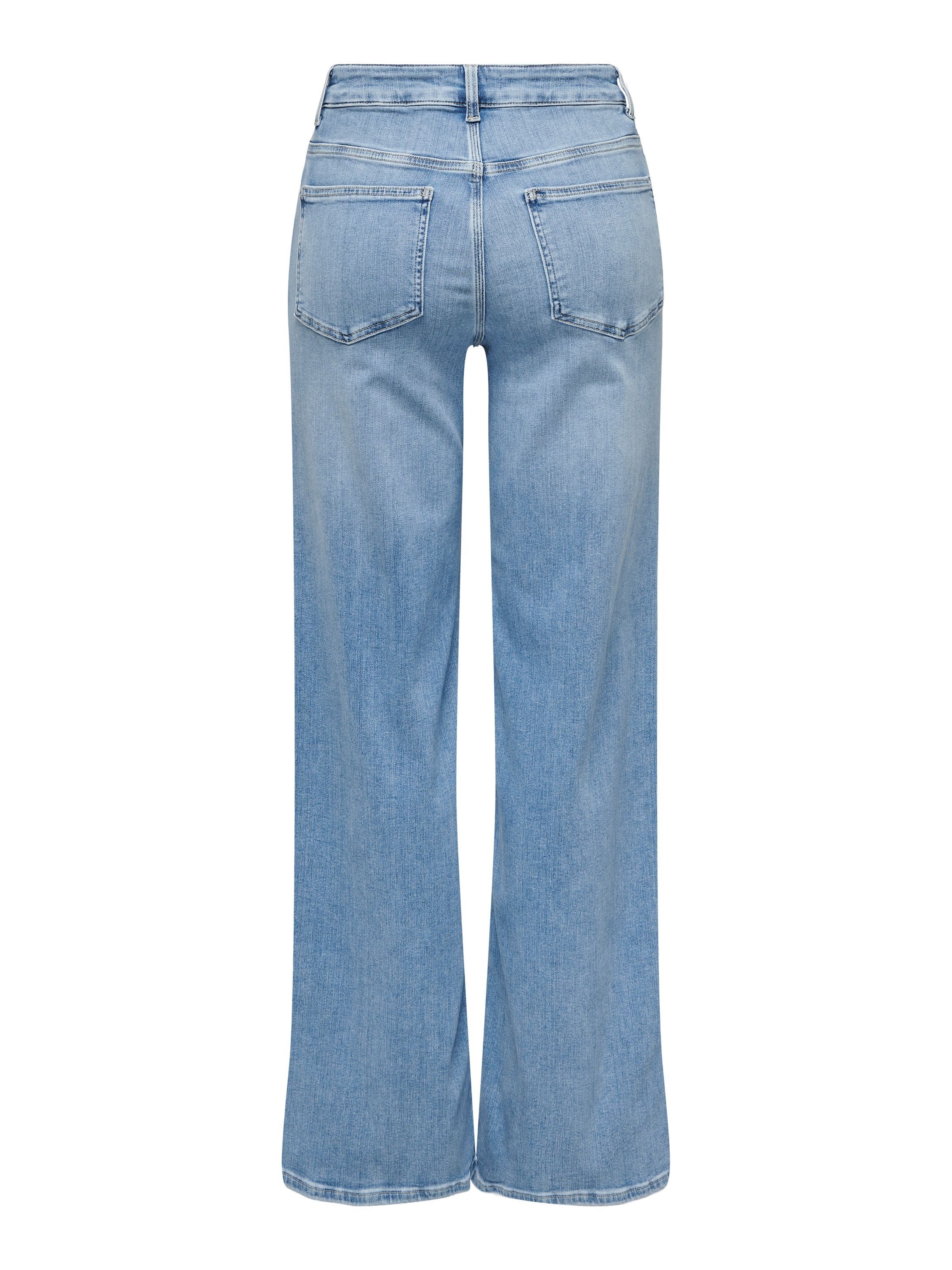 ONLY High-waist-Jeans "ONLMADISON – High Waist Jeans mit weitem Bein für Ko günstig online kaufen
