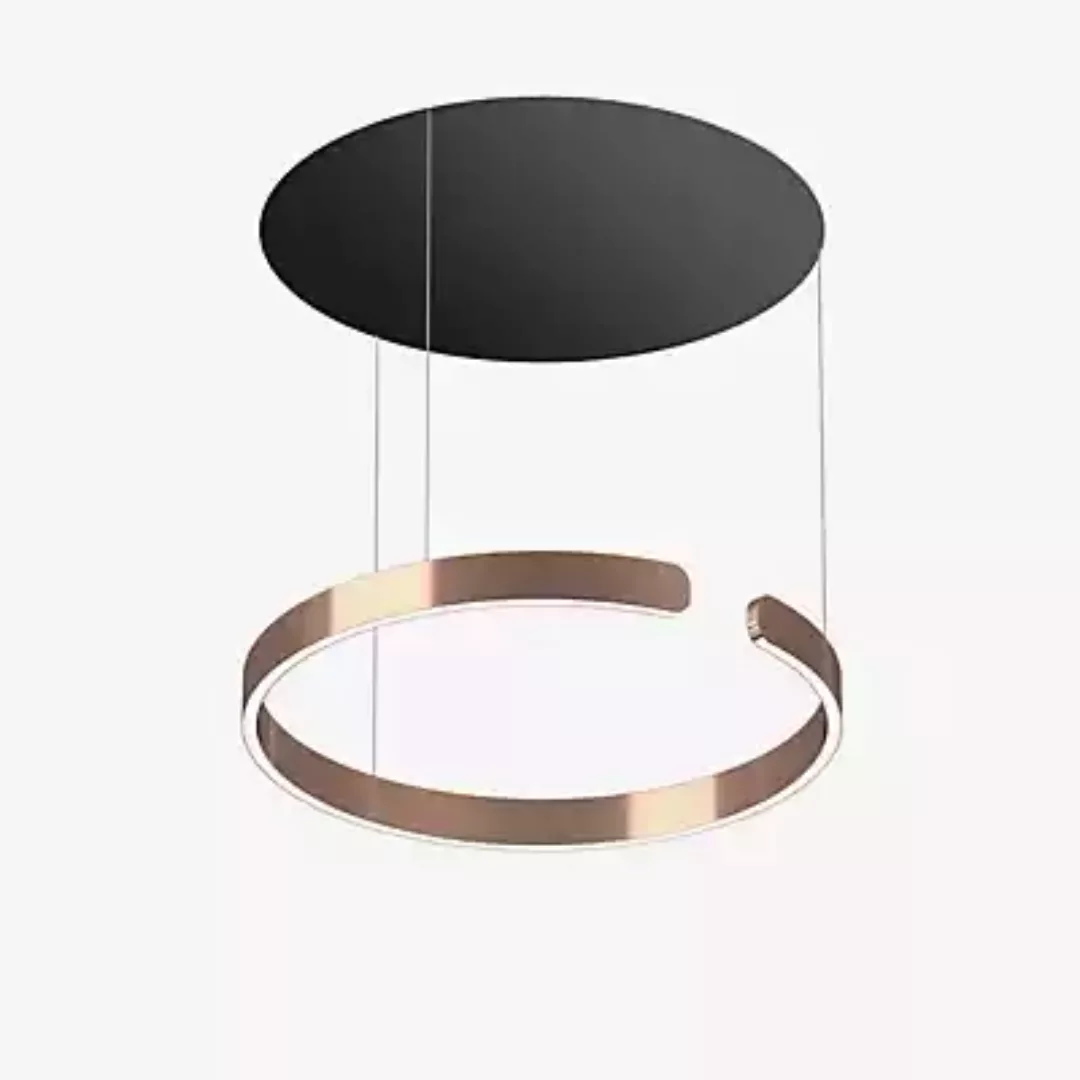 Occhio Mito Sospeso 60 Move Up Table Pendelleuchte LED, Kopf roségold/Balda günstig online kaufen