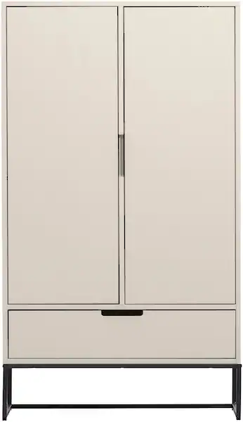 WOOOD Mehrzweckschrank "Silas", zwei Türen, mit Schublade, H 149 cm x B 85 günstig online kaufen