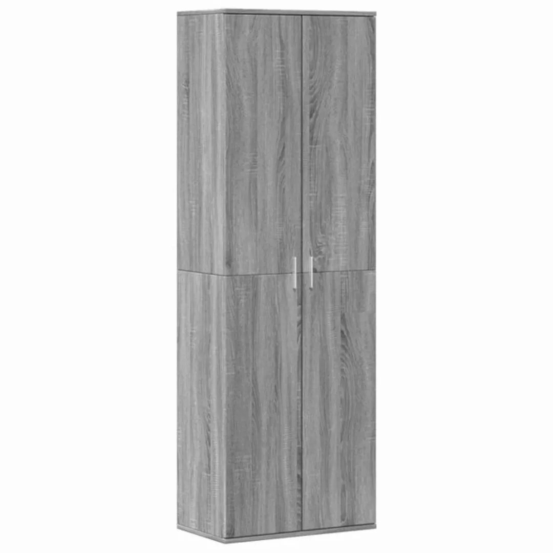 vidaXL Fächerschrank Highboard Grau Sonoma 60x35x180 cm Holzwerkstoff (1-St günstig online kaufen