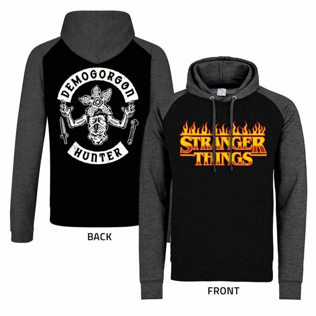 Stranger things Hoodie Stranger Things – Flaming Logo Pullover/Hoodie Demor günstig online kaufen