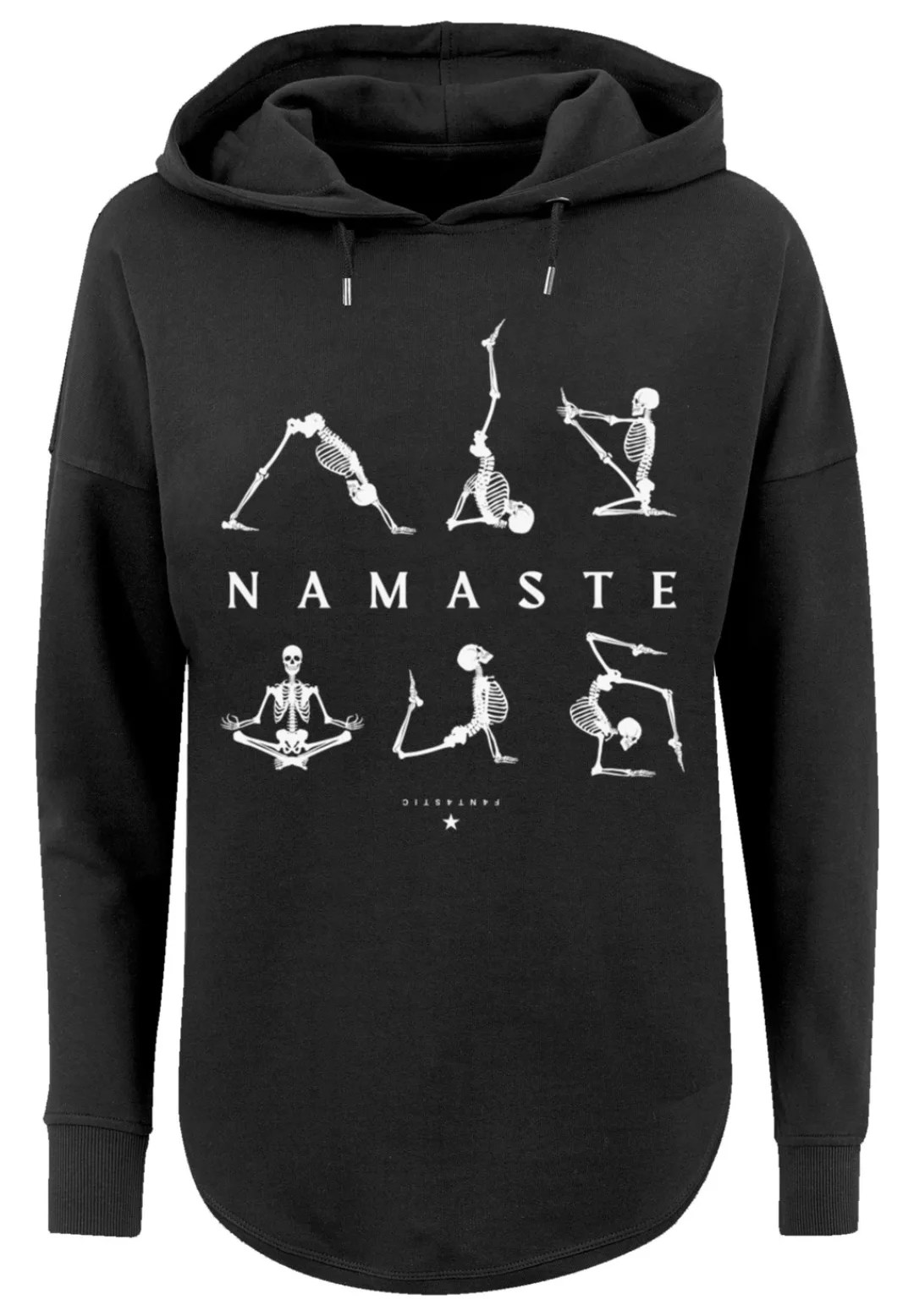 F4NT4STIC Sweatshirt "Namaste Yoga Skelett Halloween", Print günstig online kaufen