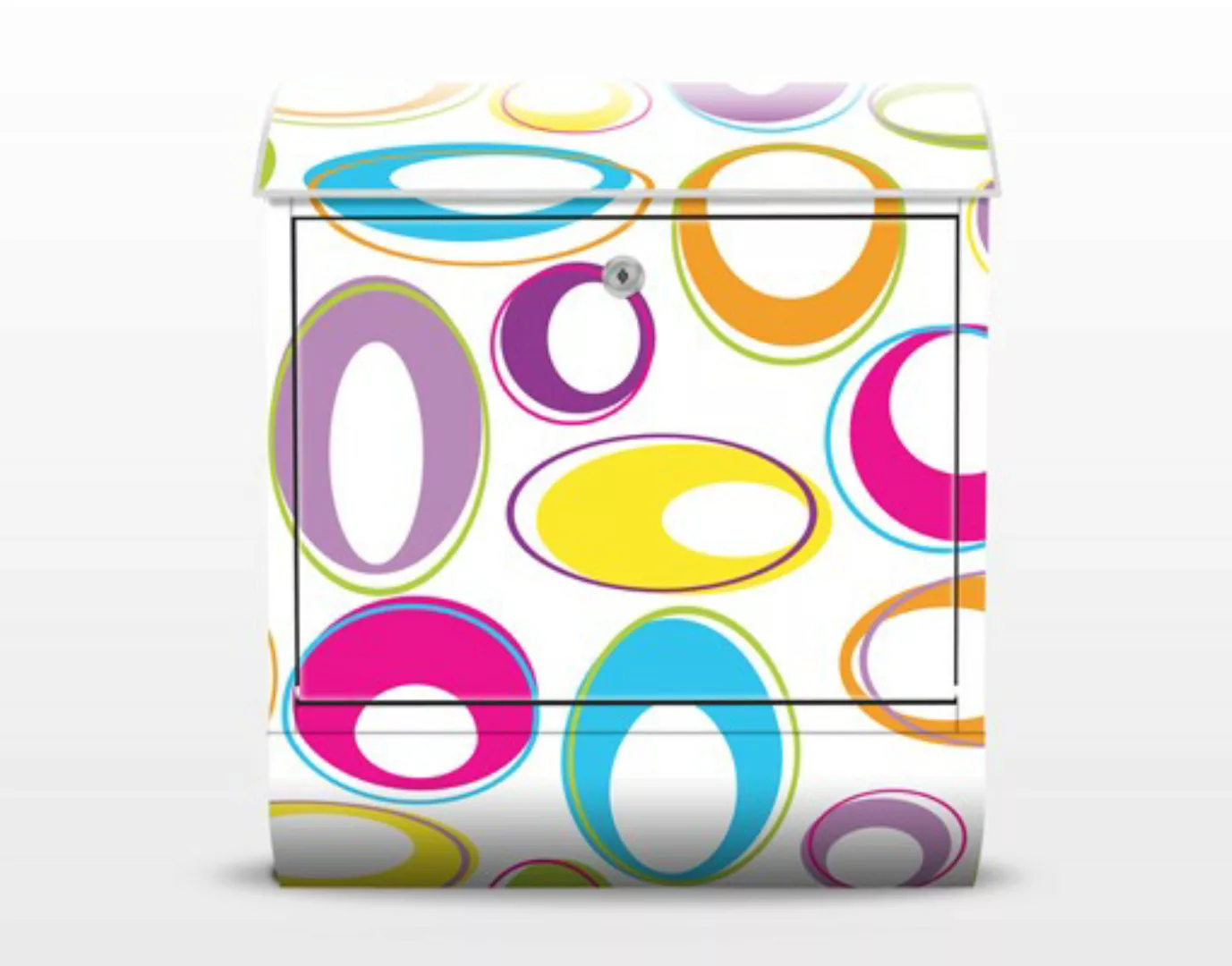 Briefkasten Muster & Textur Happy Eggs günstig online kaufen