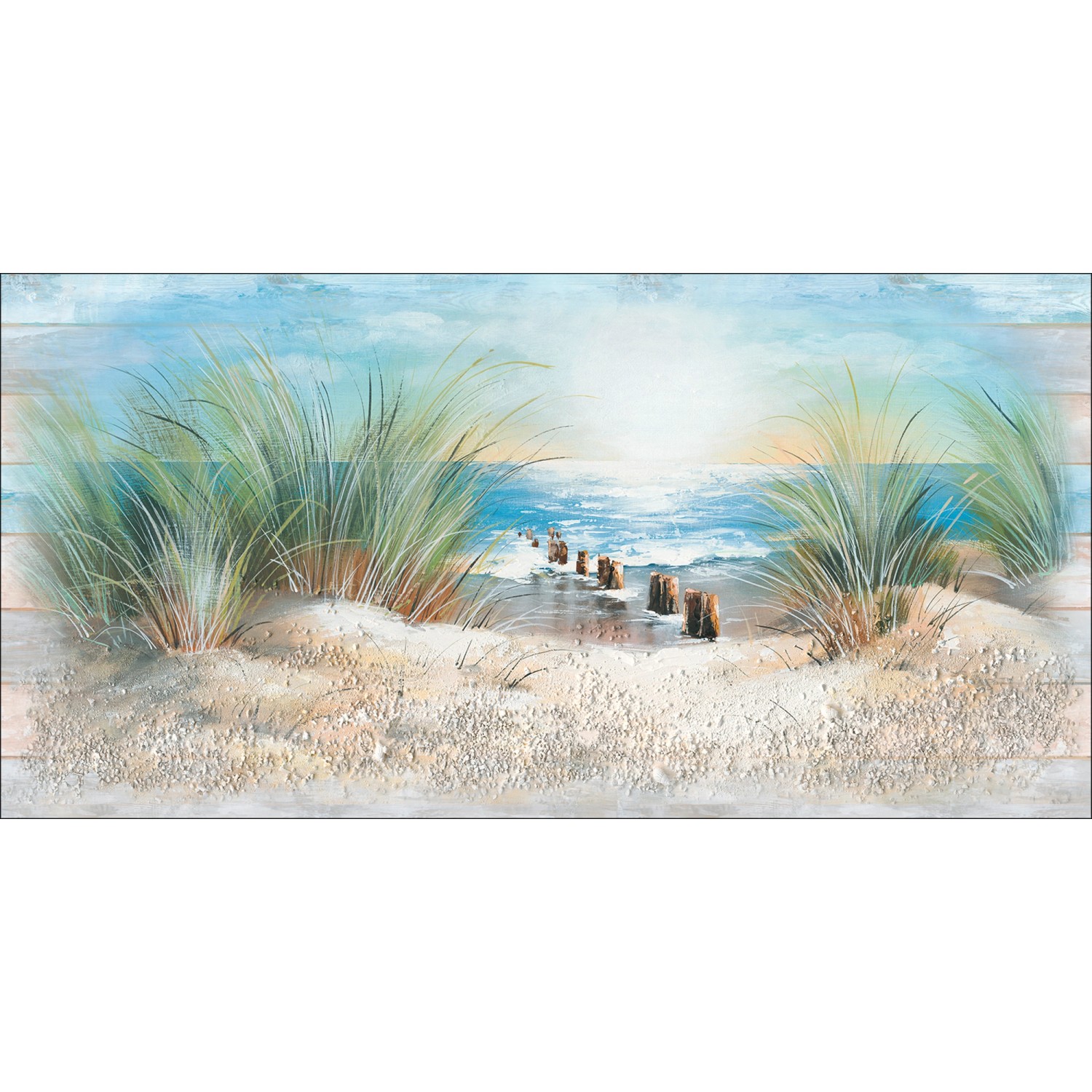Leinwandbild An der Nordsee 50 cm x 100 cm günstig online kaufen