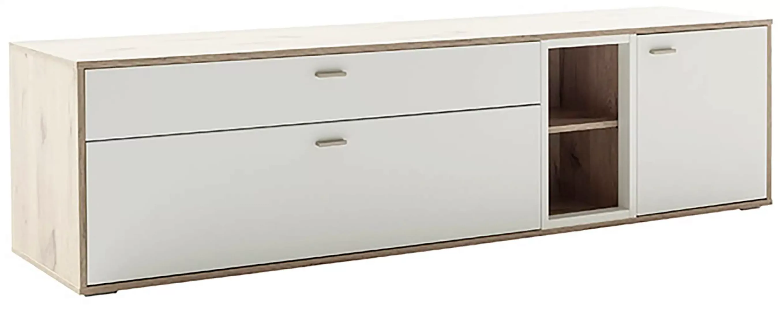 MCA furniture Lowboard "SANTERNO", mit 1 Tür, 2 Schubkästen, offene Fächer, günstig online kaufen