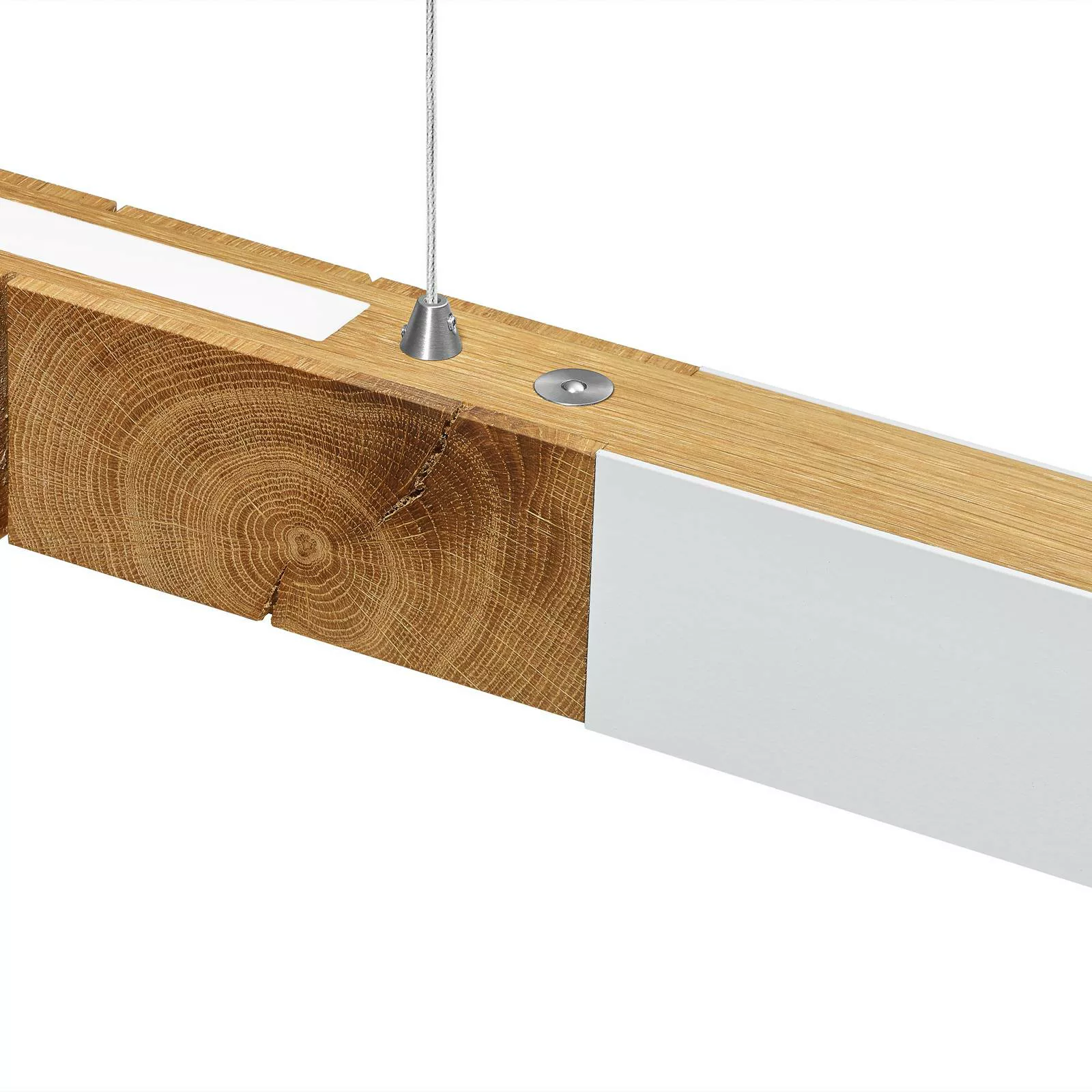 HerzBlut LED-Hängelampe Lana del bianco, Holz, dimmbar günstig online kaufen